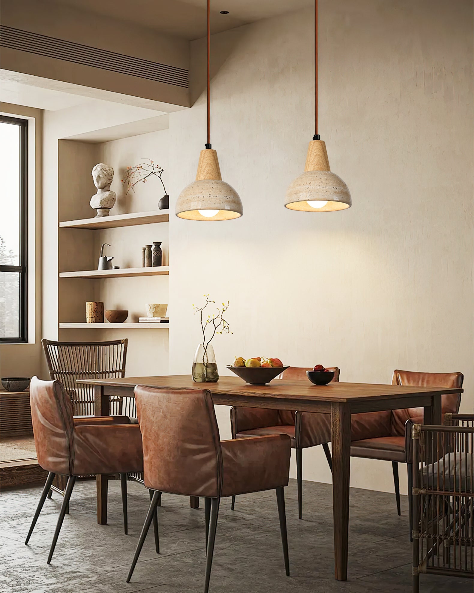 WINDSOR WOVEN CANOPY PENDANT LIGHT