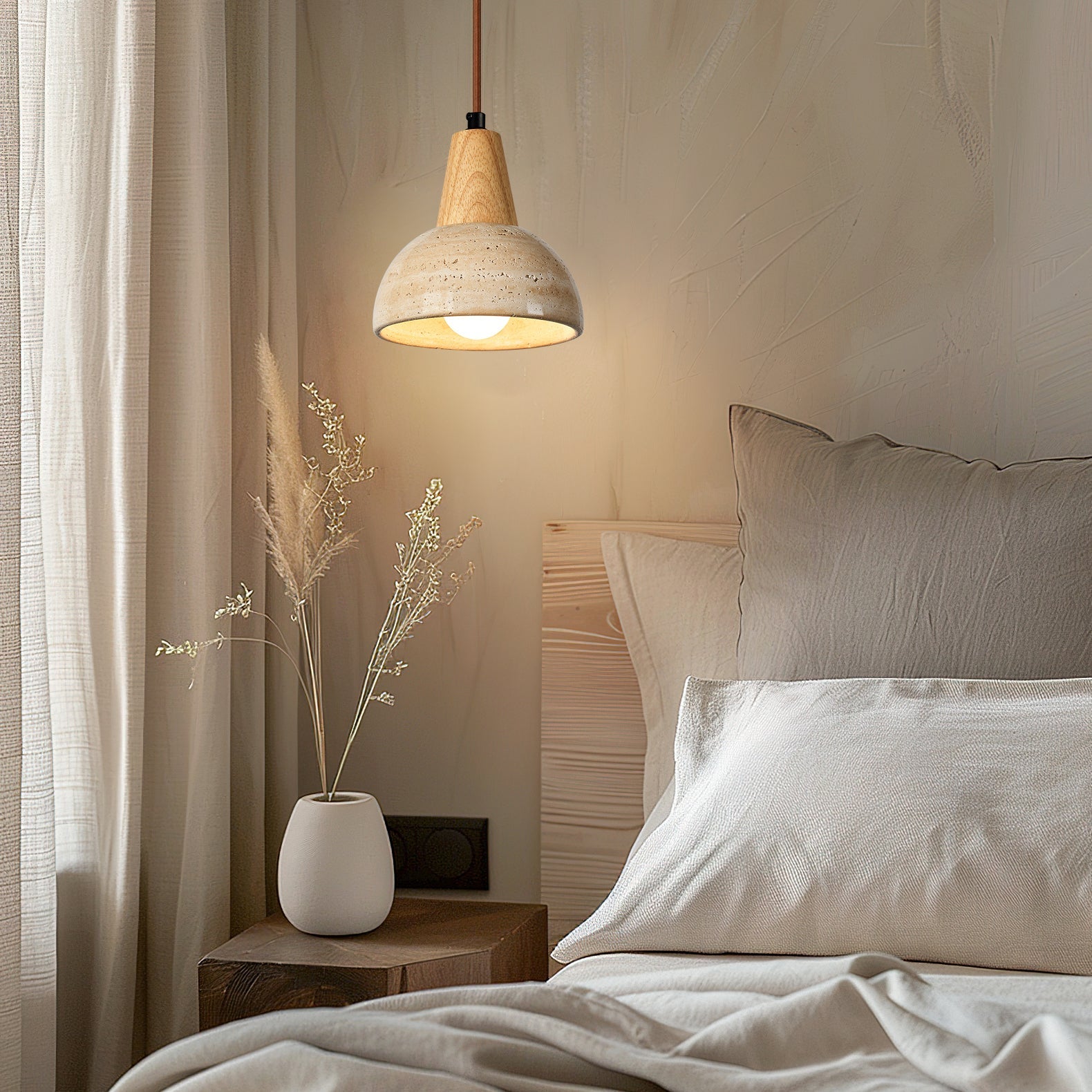 WINDSOR WOVEN CANOPY PENDANT LIGHT