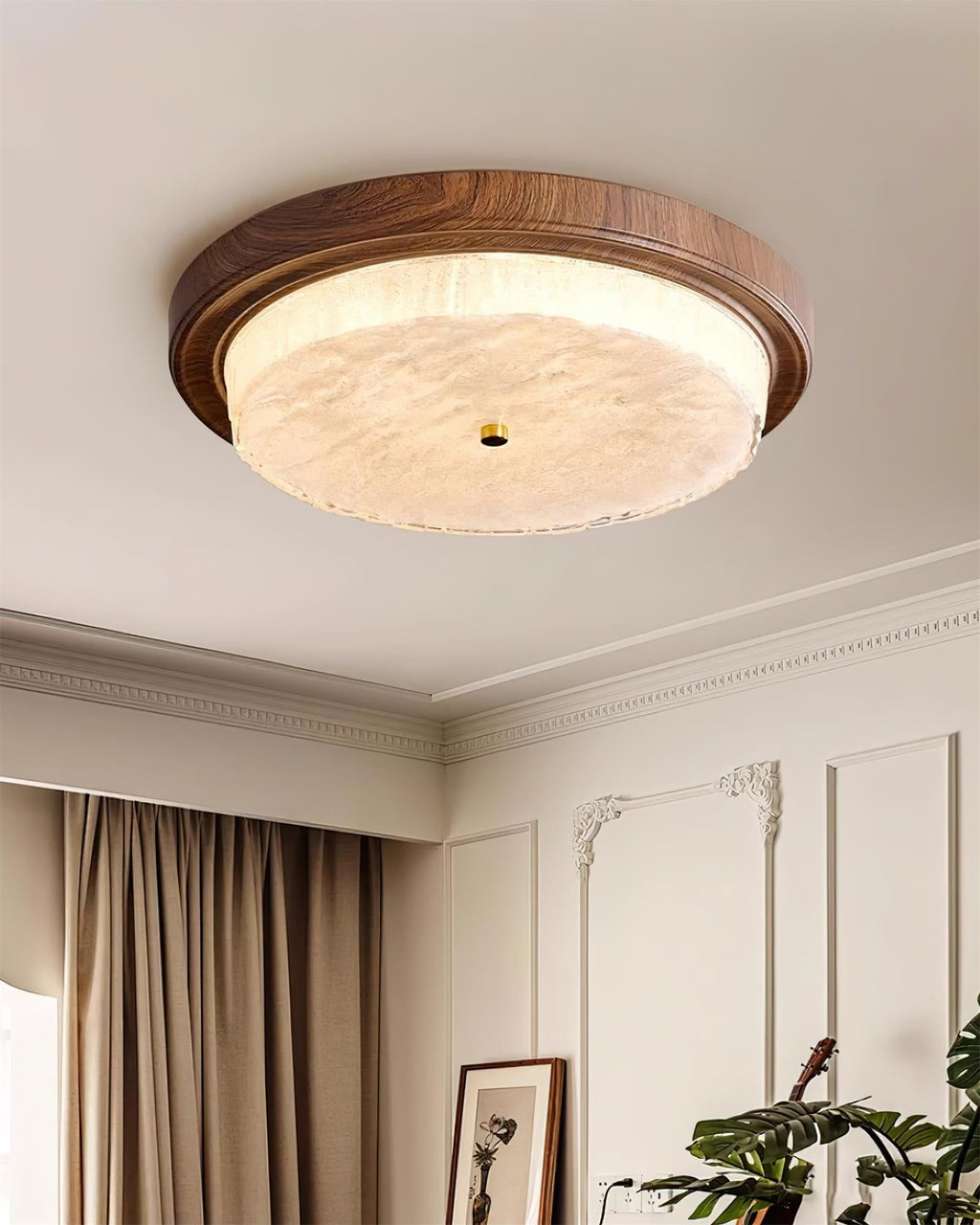 CHARLESTON GLAZED CERAMIC CEILING LANTERN