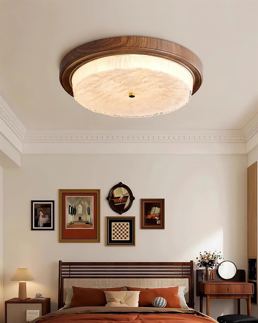 CHARLESTON GLAZED CERAMIC CEILING LANTERN