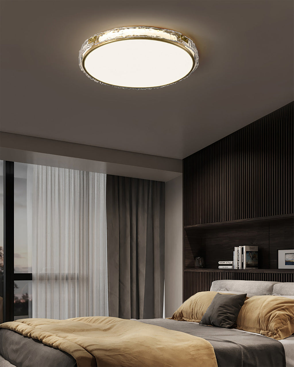 WHITBY ORBITAL GLOW CEILING LIGHT