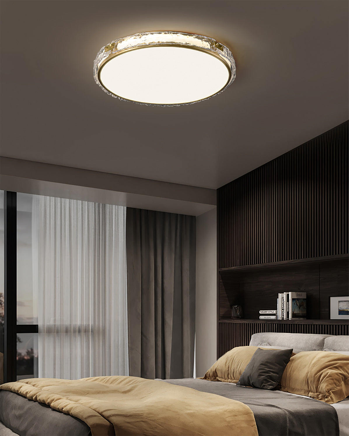WHITBY ORBITAL GLOW CEILING LIGHT