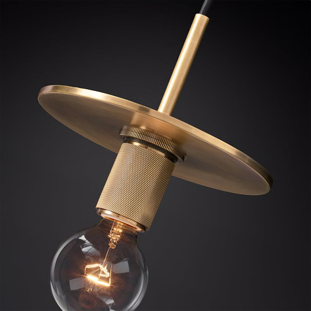 WINDSOR ARMORY BRASS HANGING LANTERN