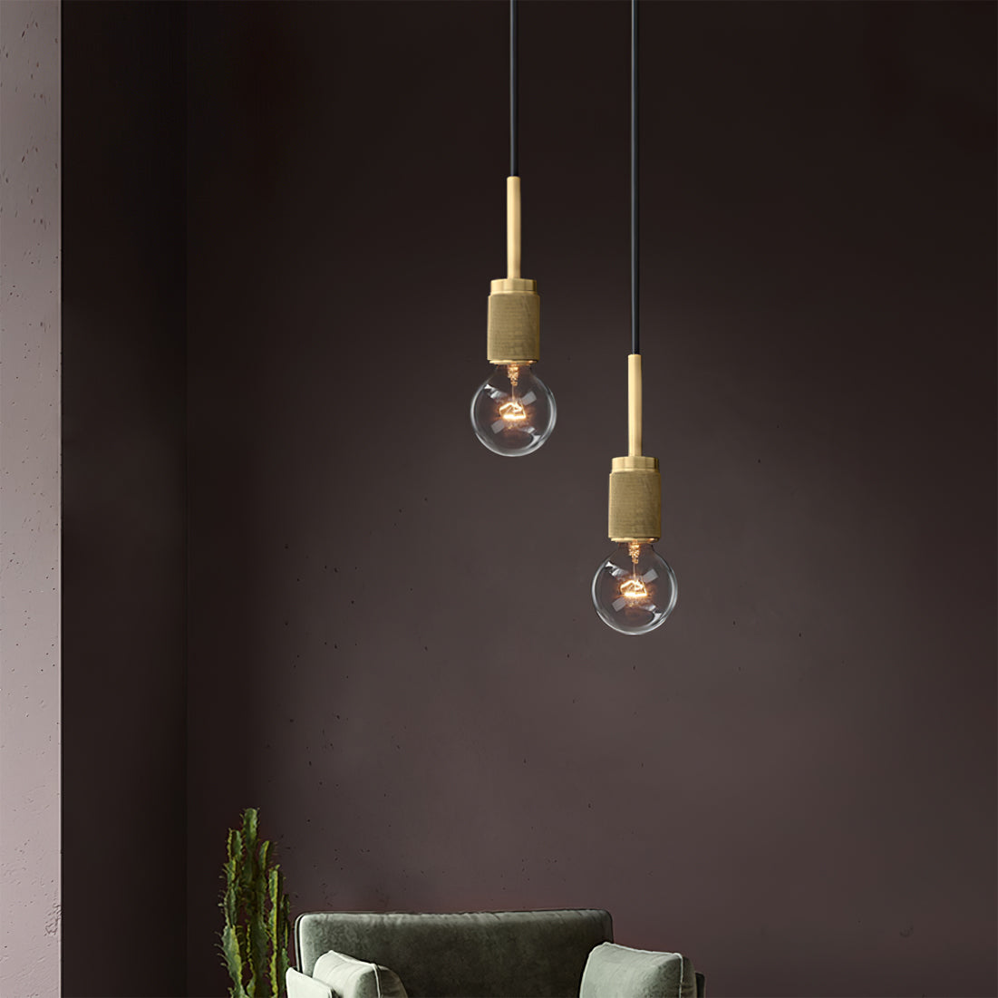 WINDSOR ARMORY BRASS HANGING LANTERN