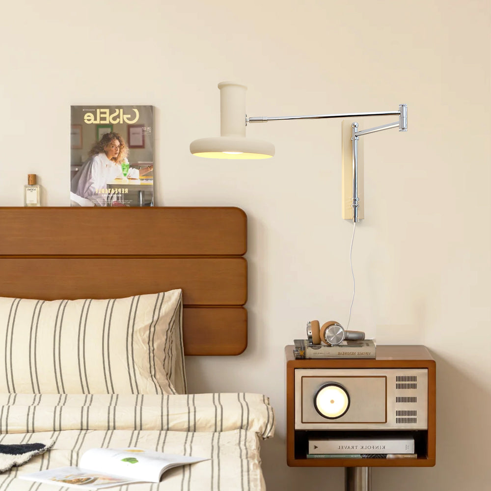 FENWICK IVORY PLUG-IN SCONCE