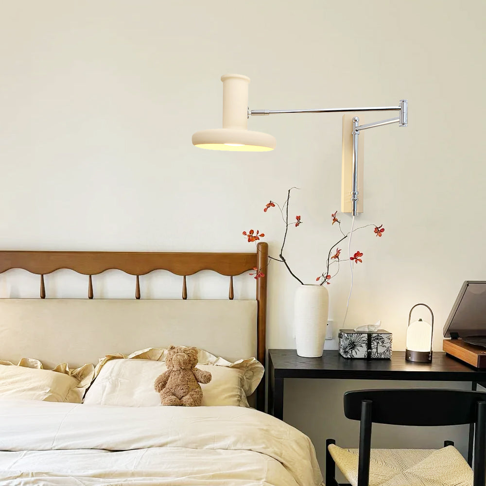 FENWICK IVORY PLUG-IN SCONCE