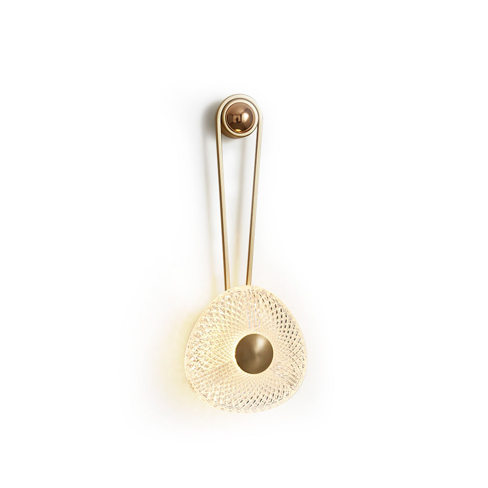 WINTHROP VINTAGE BRASS WALL SCONCE