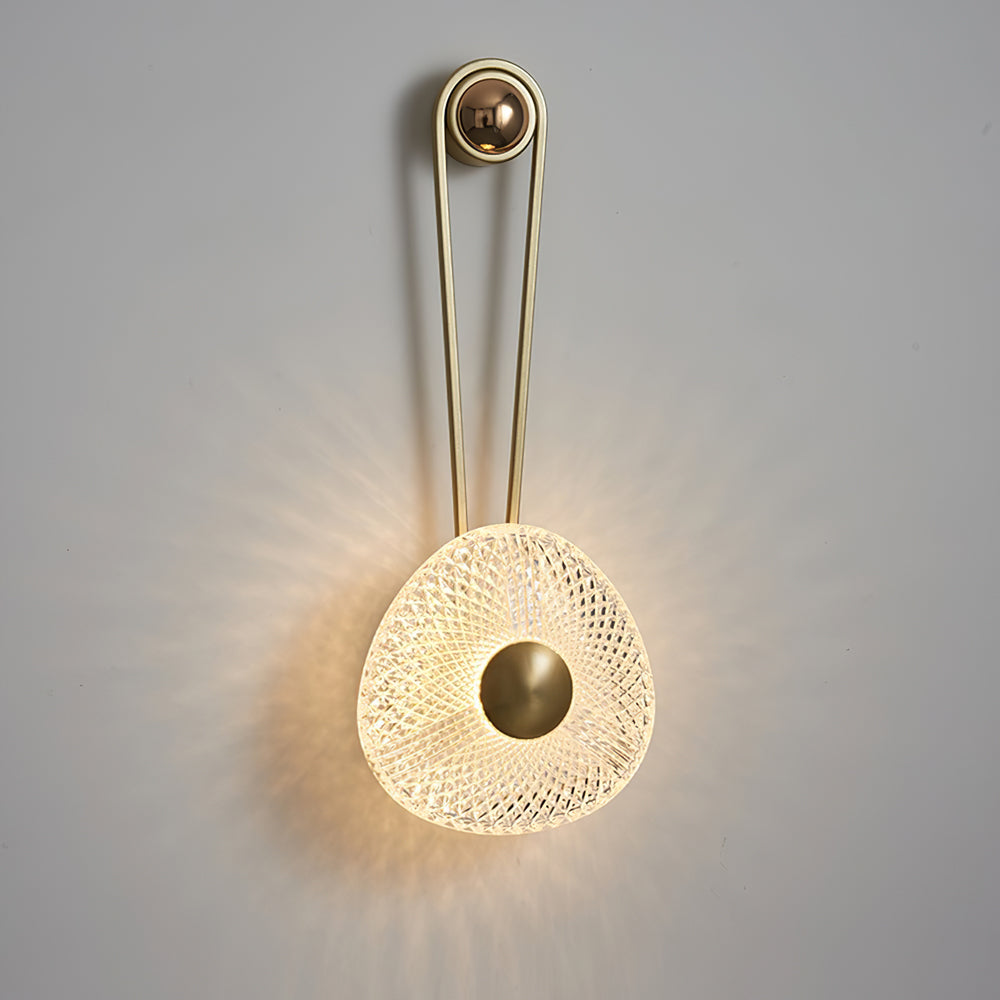 WINTHROP VINTAGE BRASS WALL SCONCE