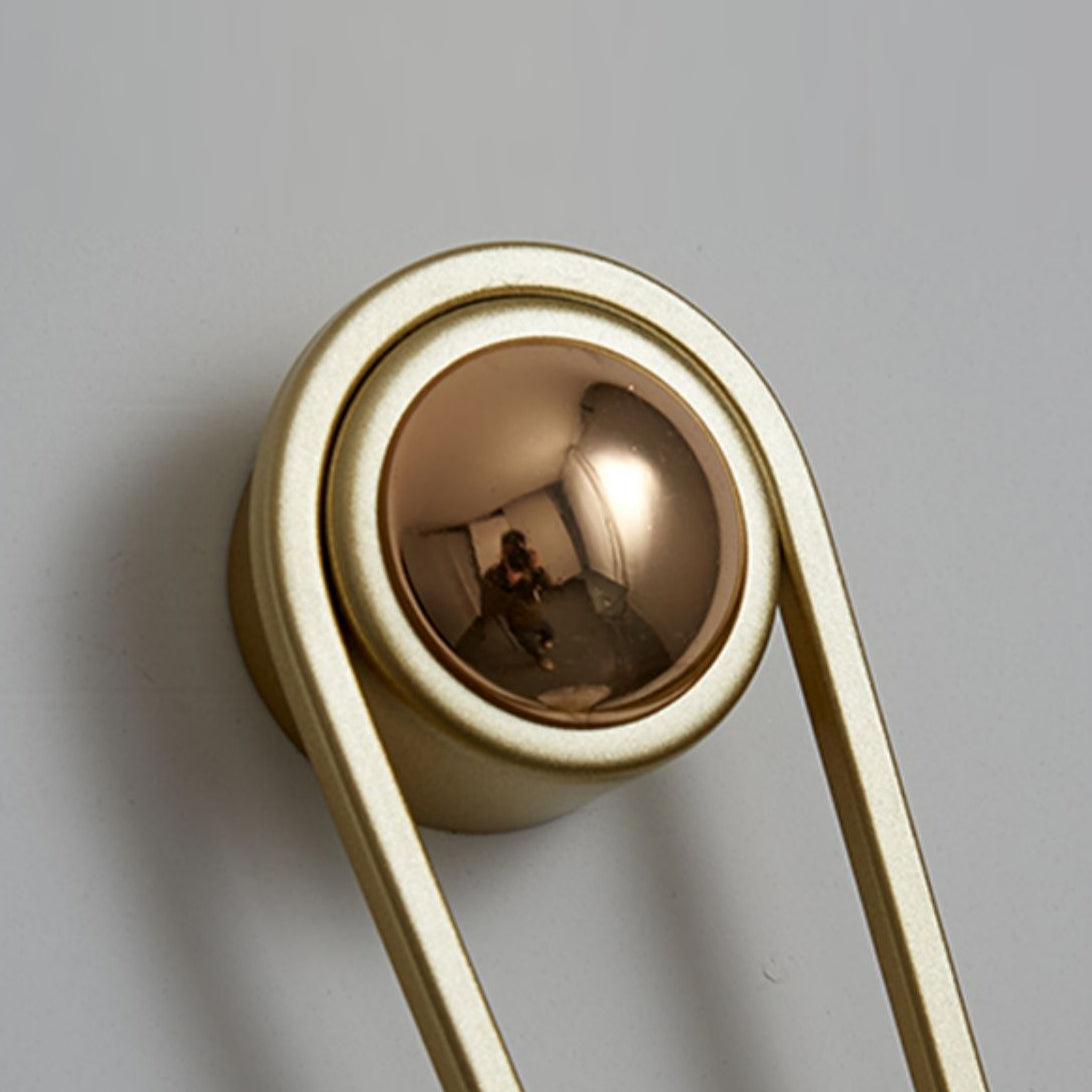 WINTHROP VINTAGE BRASS WALL SCONCE
