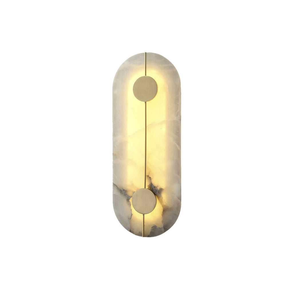 WINTHROP ALABASTER GLOW WALL SCONCE