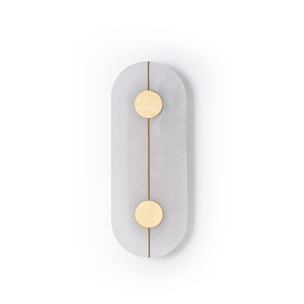 WINTHROP ALABASTER GLOW WALL SCONCE