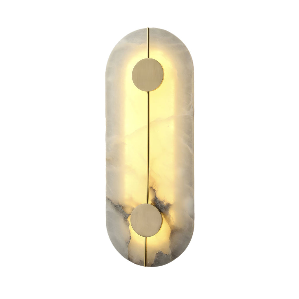 WINTHROP ALABASTER GLOW WALL SCONCE