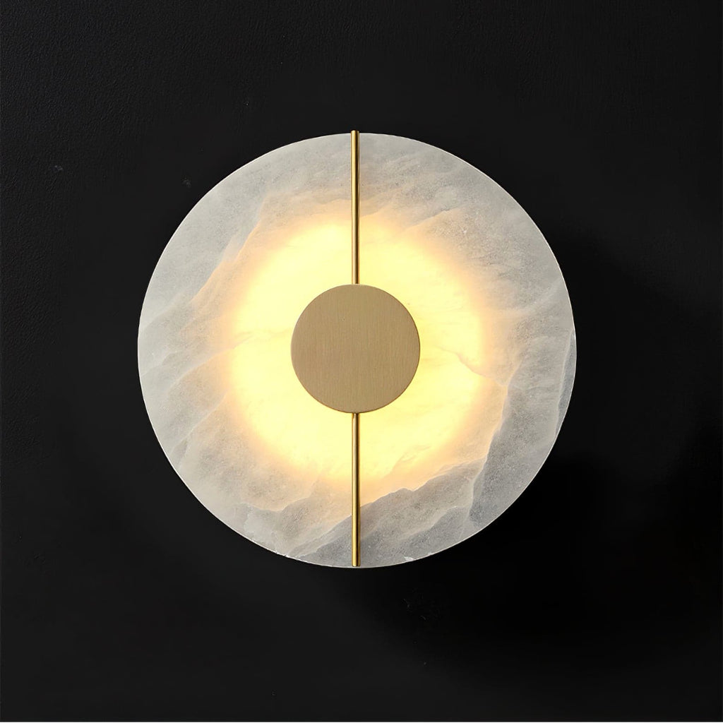 WINTHROP ALABASTER GLOW WALL SCONCE
