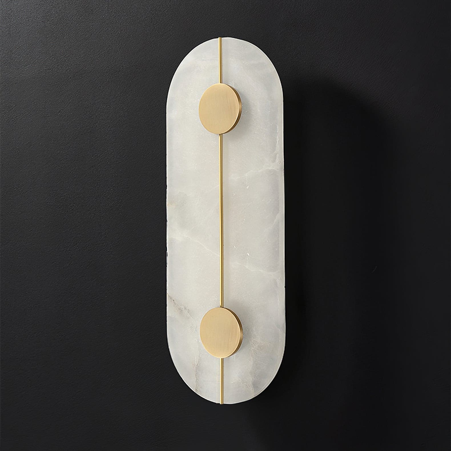 WINTHROP ALABASTER GLOW WALL SCONCE