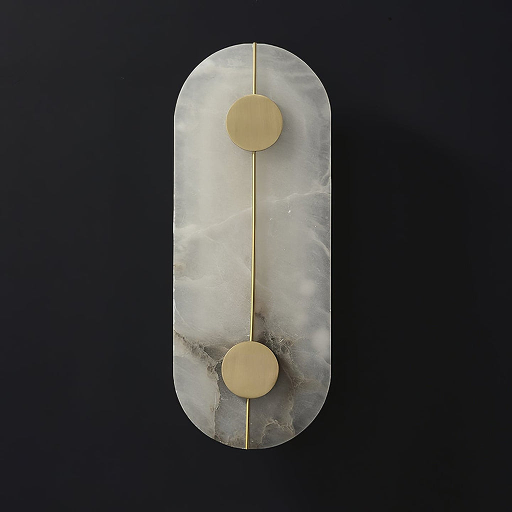 WINTHROP ALABASTER GLOW WALL SCONCE