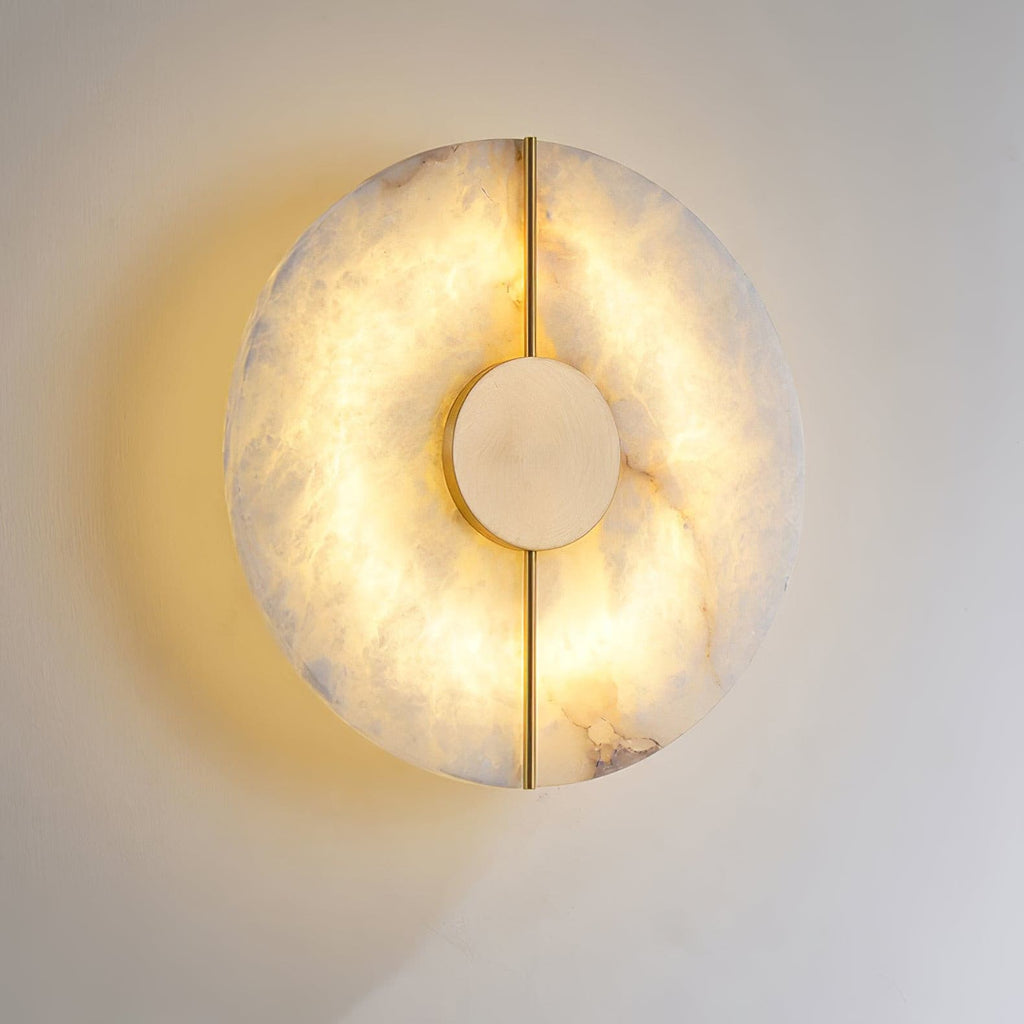 WINTHROP ALABASTER GLOW WALL SCONCE