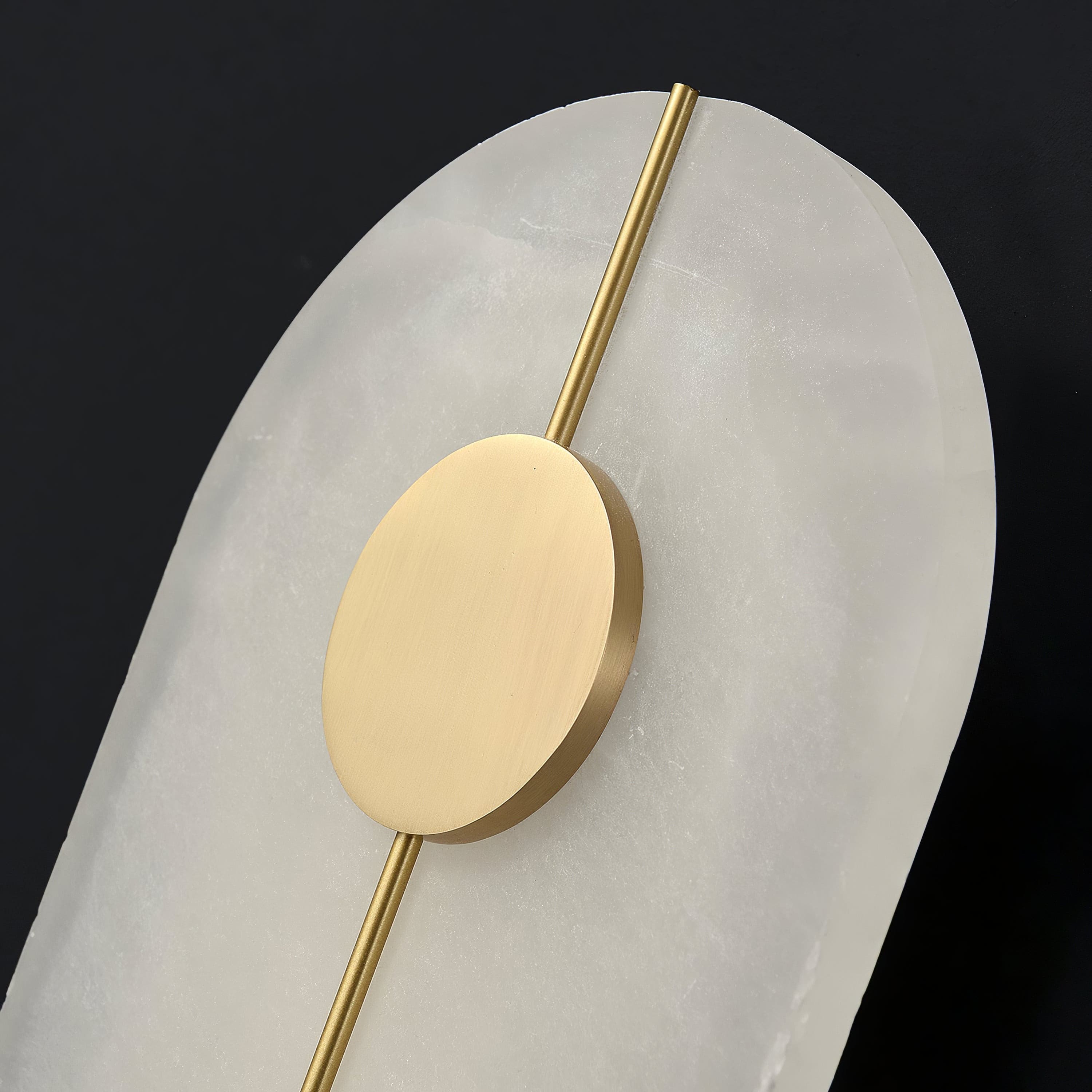 WINTHROP ALABASTER GLOW WALL SCONCE
