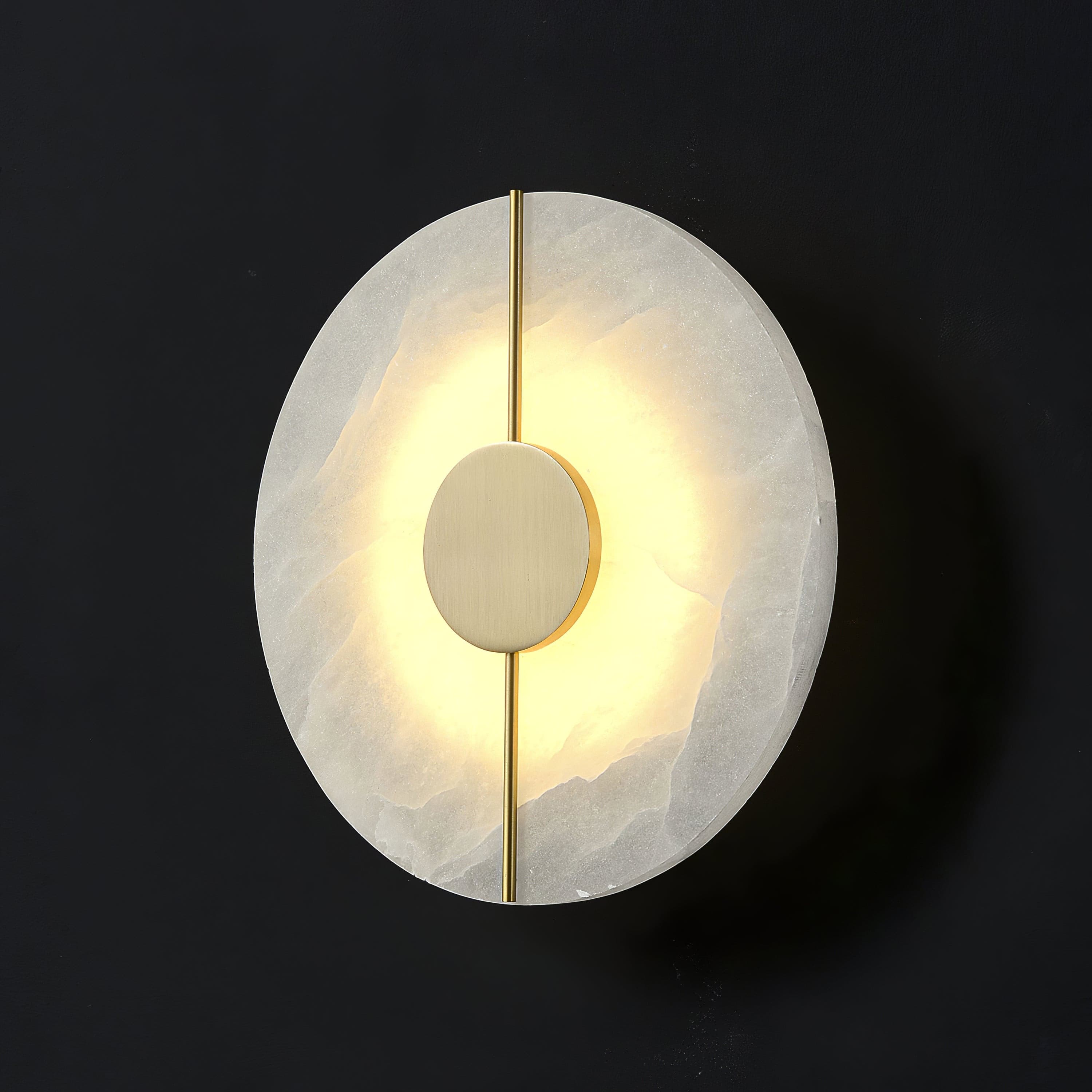 WINTHROP ALABASTER GLOW WALL SCONCE