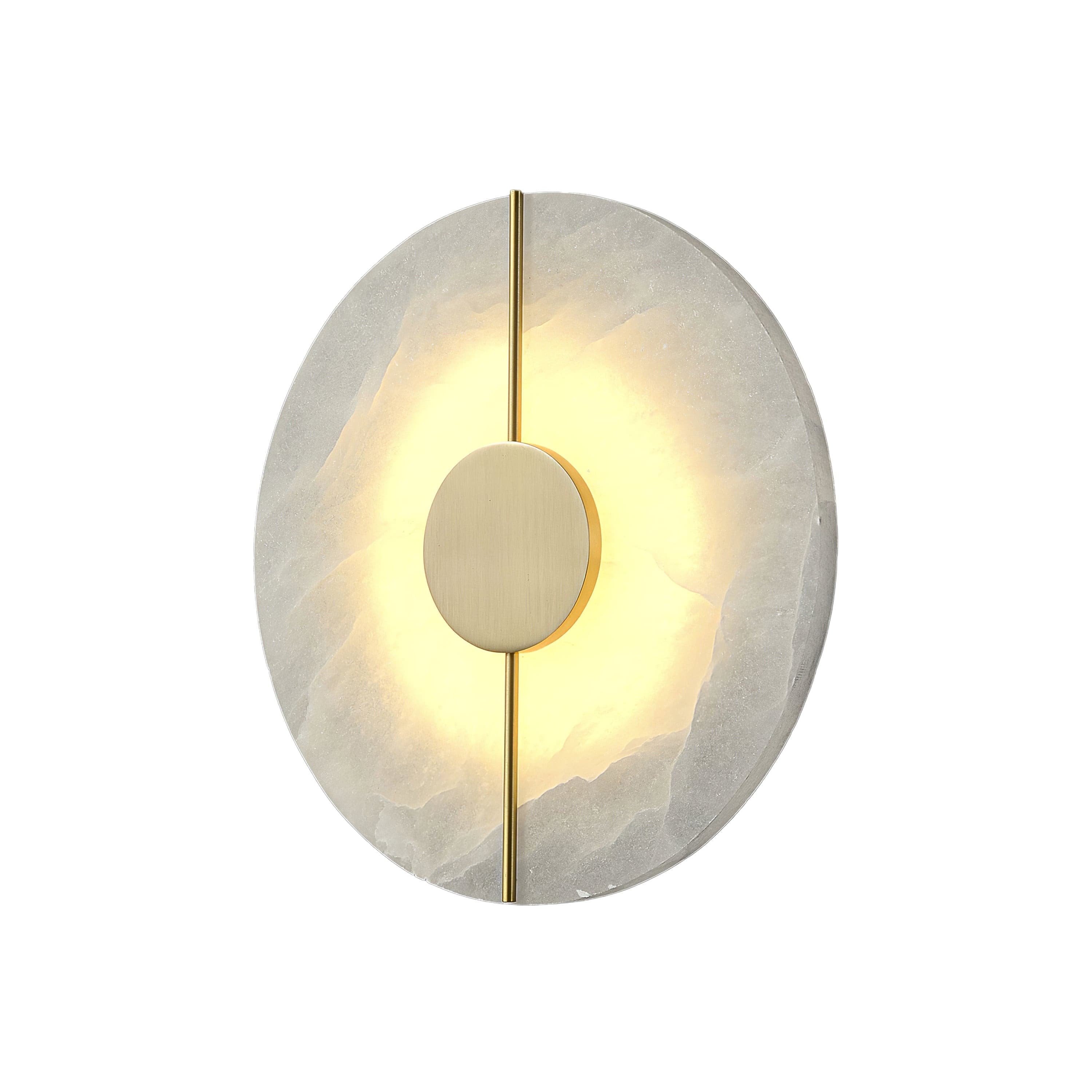 WINTHROP ALABASTER GLOW WALL SCONCE