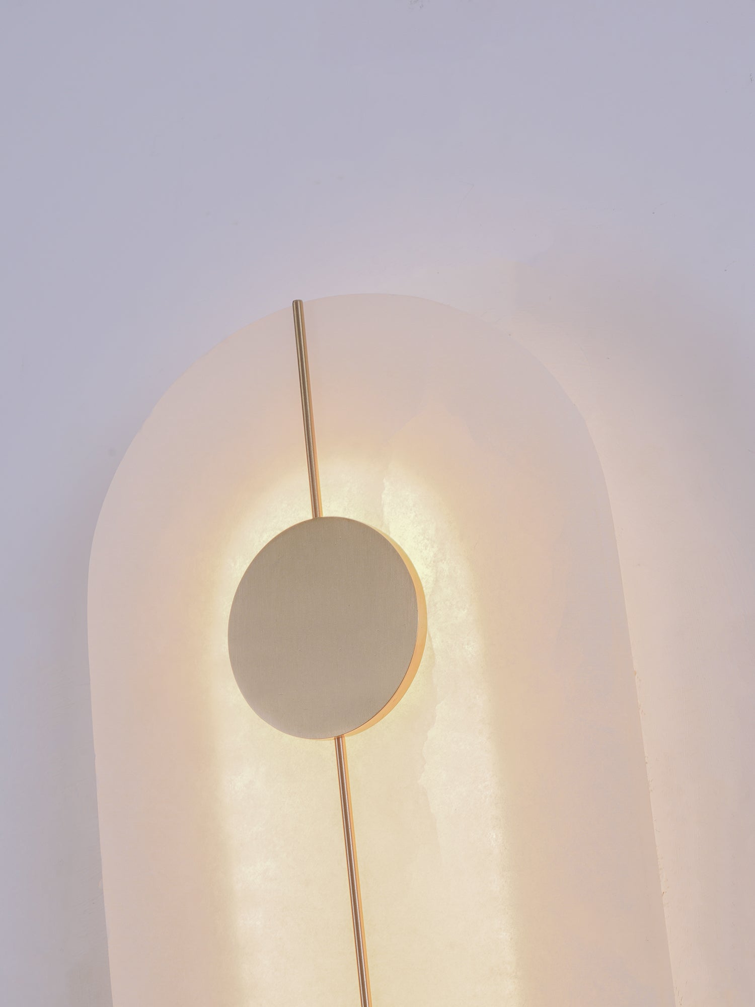 WINTHROP ALABASTER GLOW WALL SCONCE