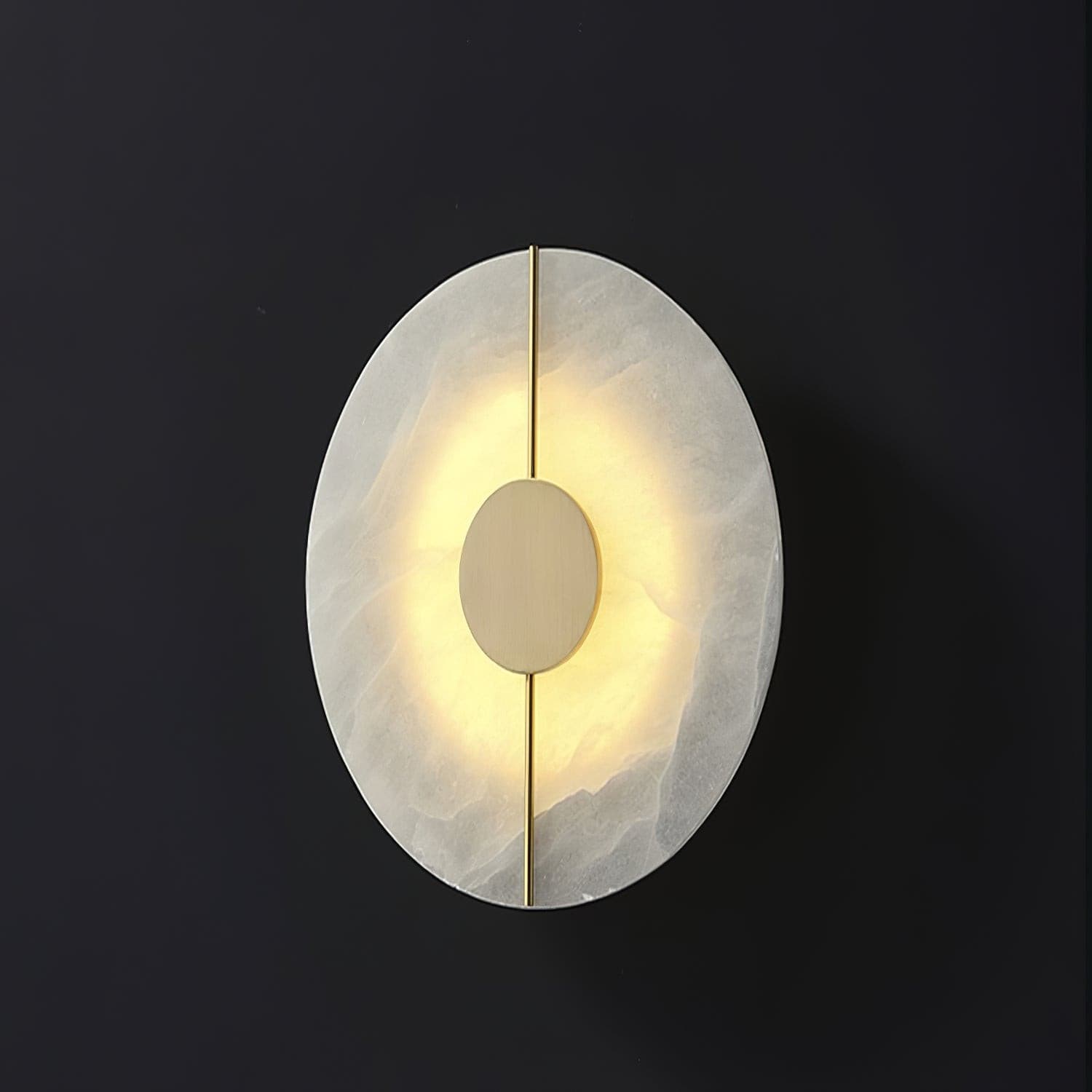 WINTHROP ALABASTER GLOW WALL SCONCE