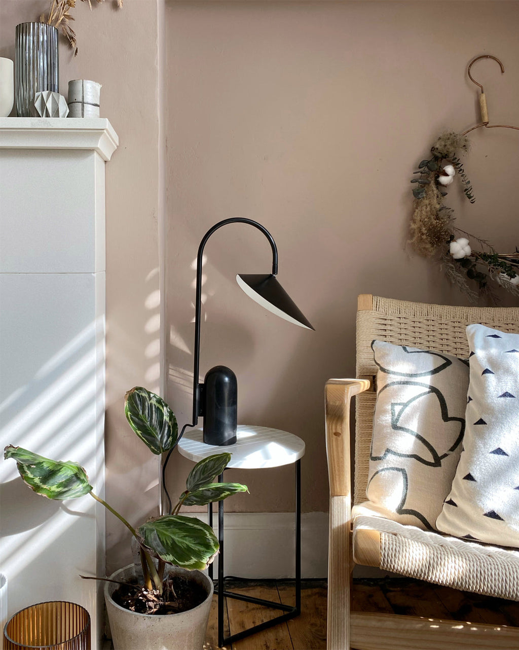 CHARLESTON HARMONY SINGLE SHADE LAMP