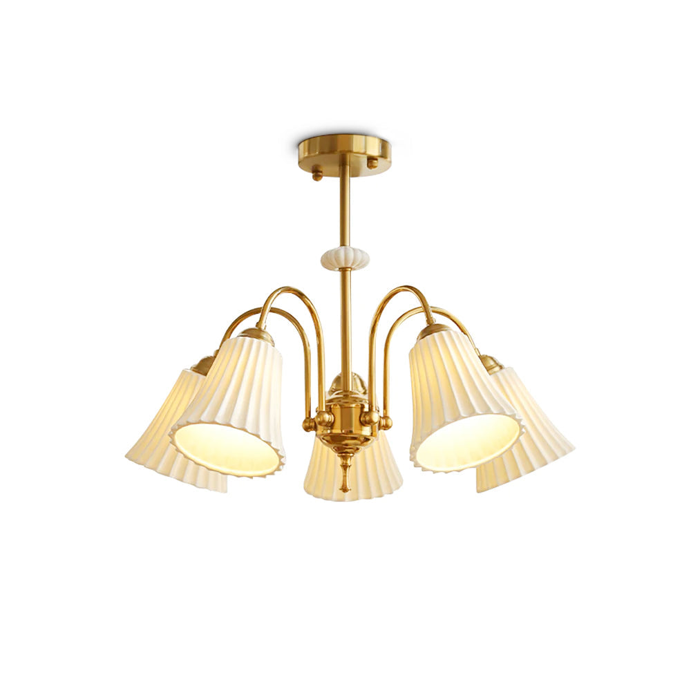WINTHROP VINTAGE BRASS CEILING LANTERN