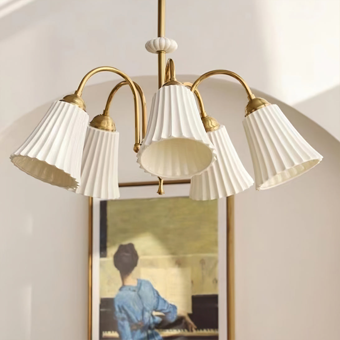 WINTHROP VINTAGE BRASS CEILING LANTERN