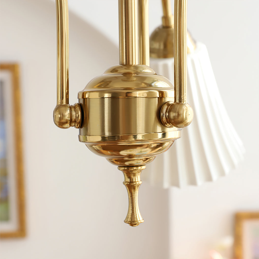 WINTHROP VINTAGE BRASS CEILING LANTERN