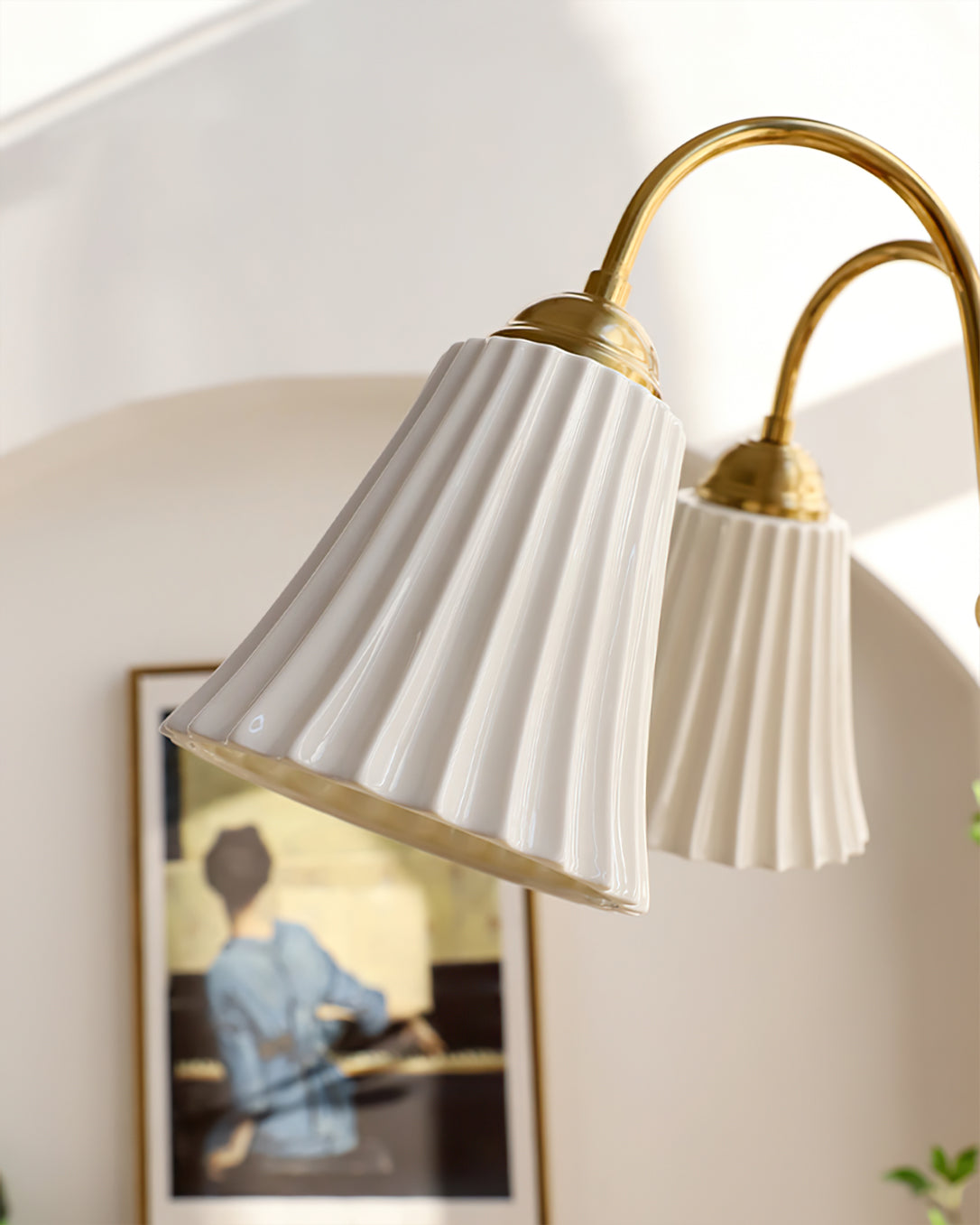 WINTHROP VINTAGE BRASS CEILING LANTERN