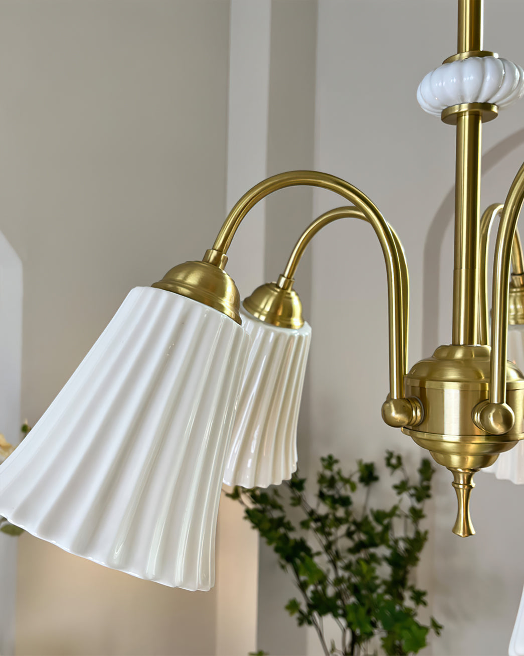 WINTHROP VINTAGE BRASS CEILING LANTERN