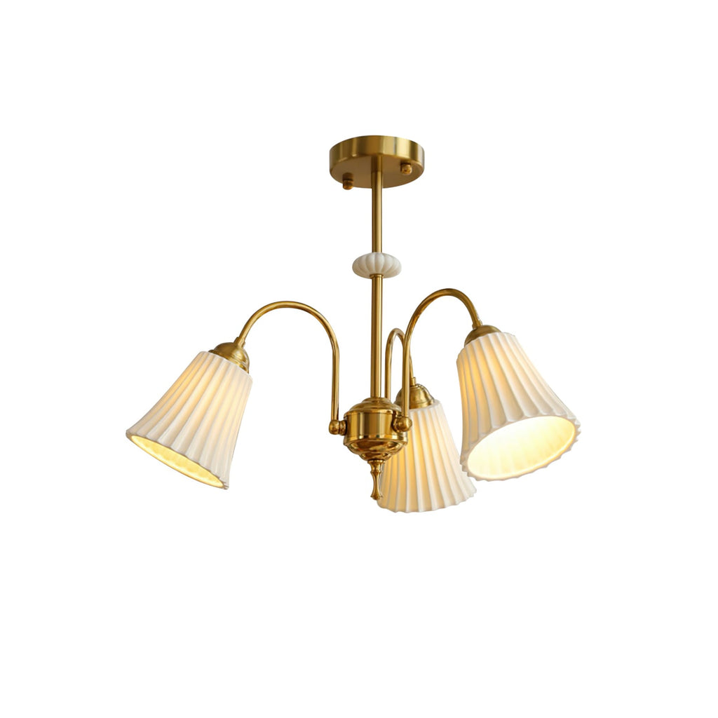 WINTHROP VINTAGE BRASS CEILING LANTERN