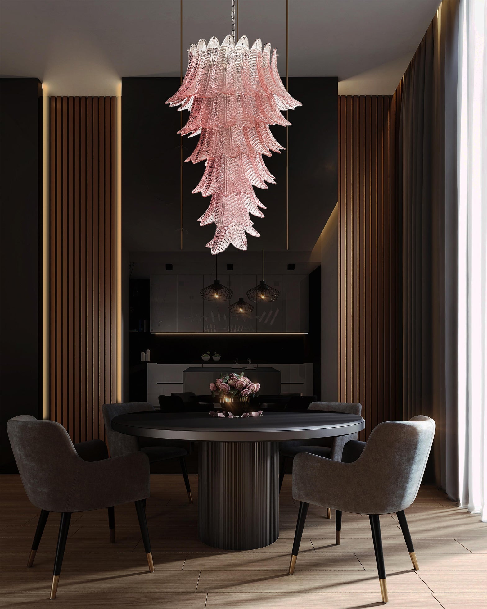 FENWICK CRYSTAL BOUQUET CHANDELIER