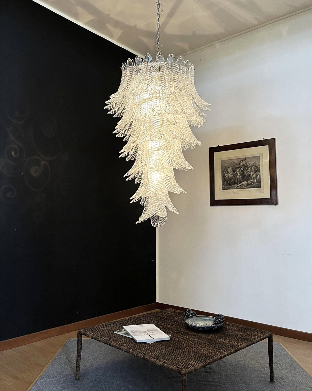 FENWICK CRYSTAL BOUQUET CHANDELIER