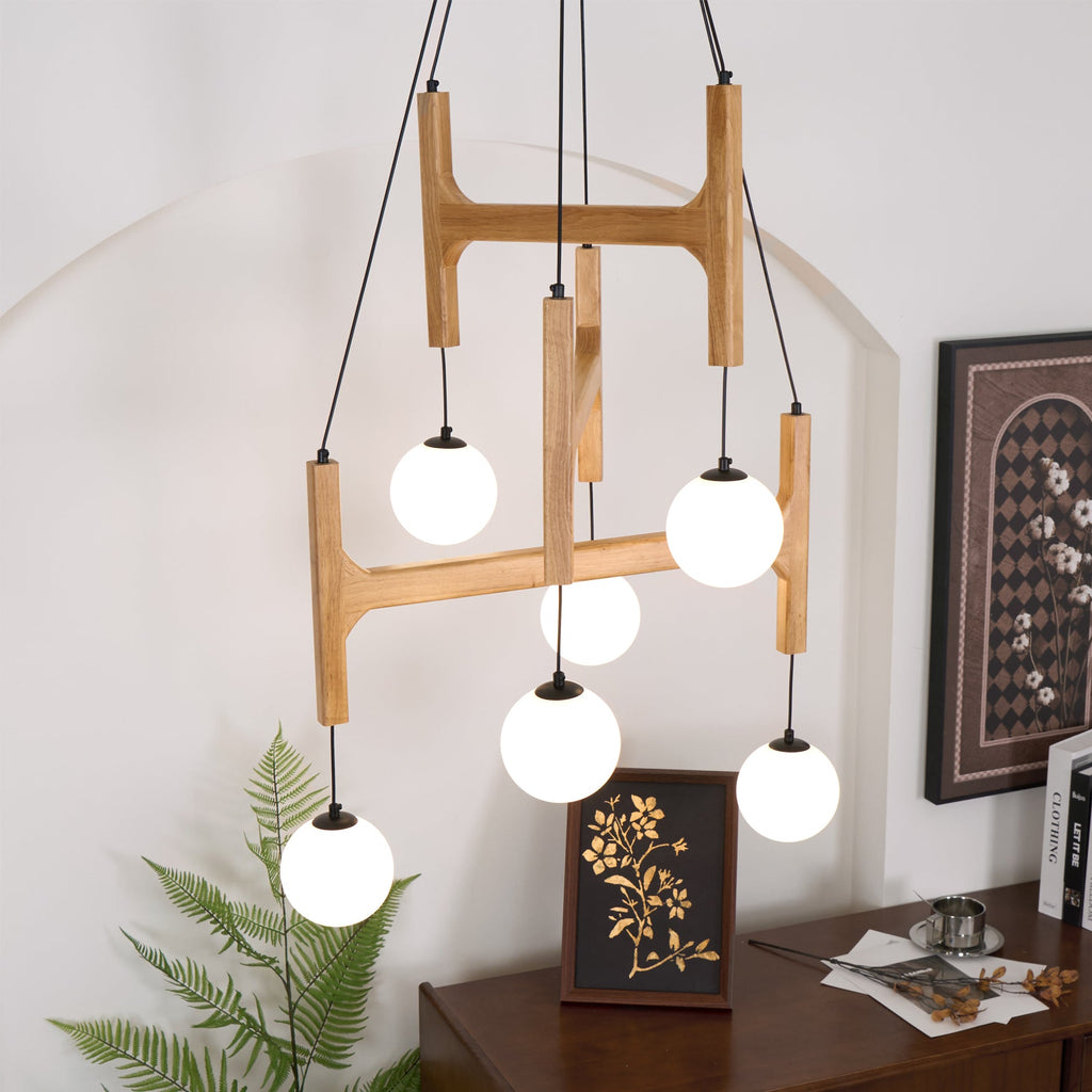 FENWICK CRYSTAL DROPLET CEILING LANTERN