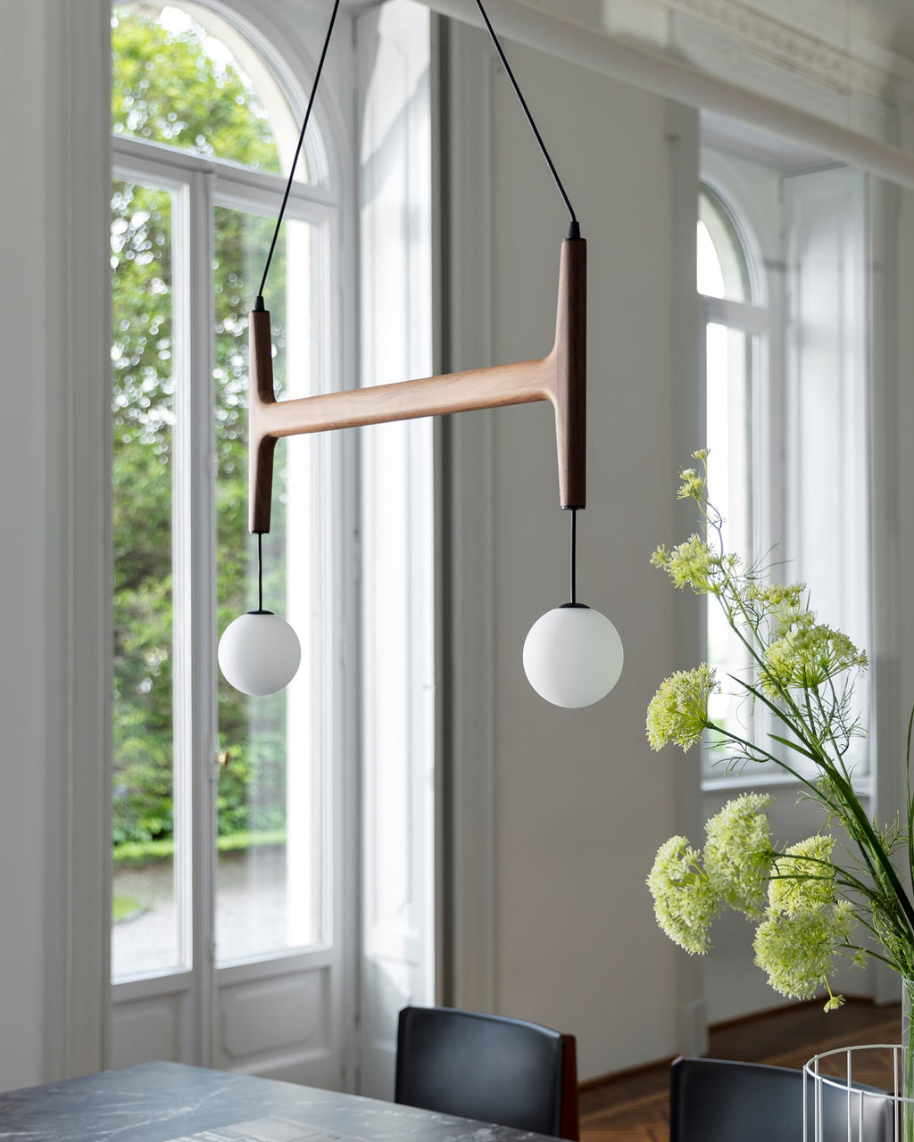 FENWICK CRYSTAL DROPLET CEILING LANTERN
