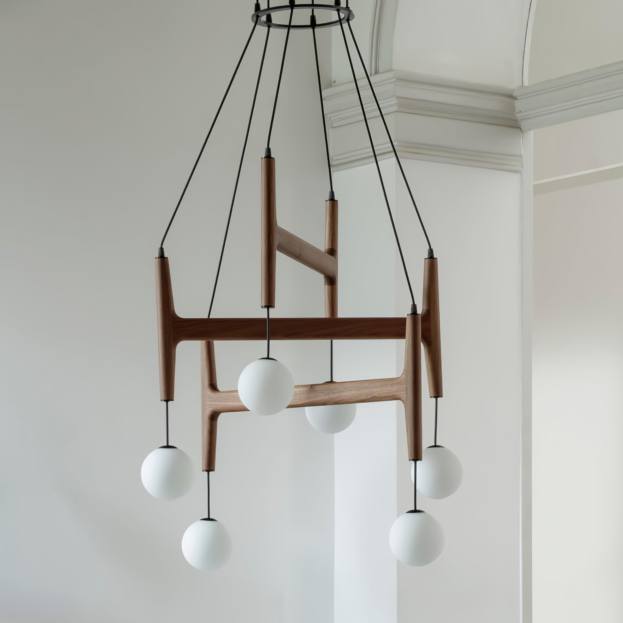 FENWICK CRYSTAL DROPLET CEILING LANTERN