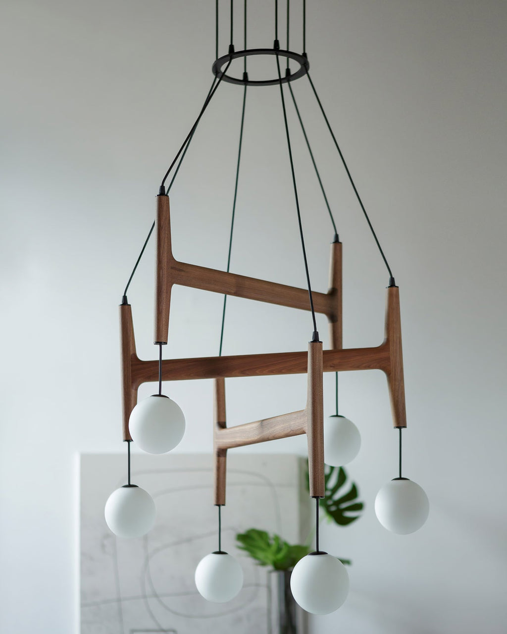 FENWICK CRYSTAL DROPLET CEILING LANTERN