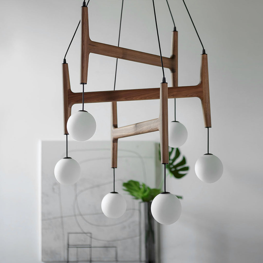 FENWICK CRYSTAL DROPLET CEILING LANTERN
