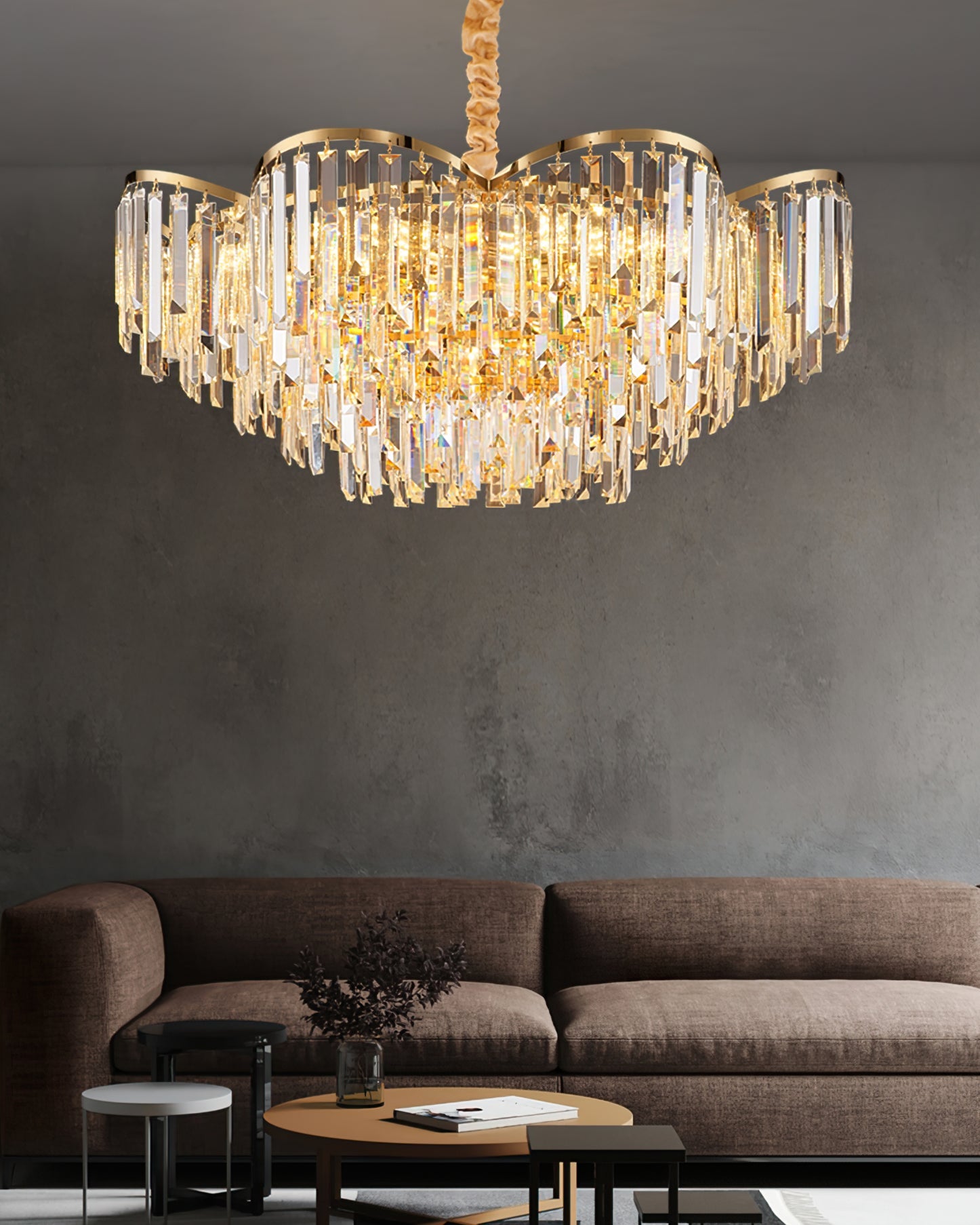Vespera Crystal Cascade Lantern
