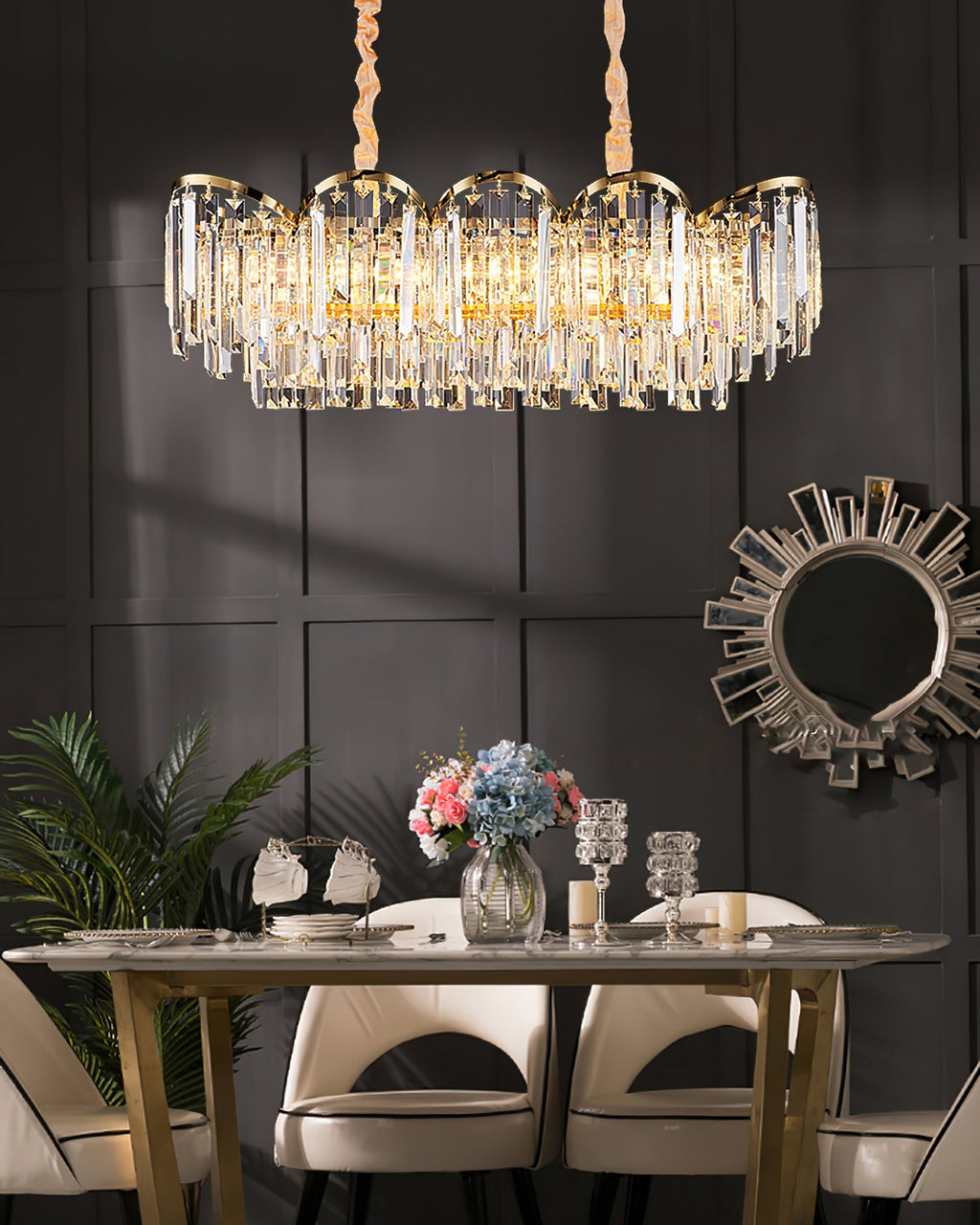 Vespera Crystal Cascade Lantern