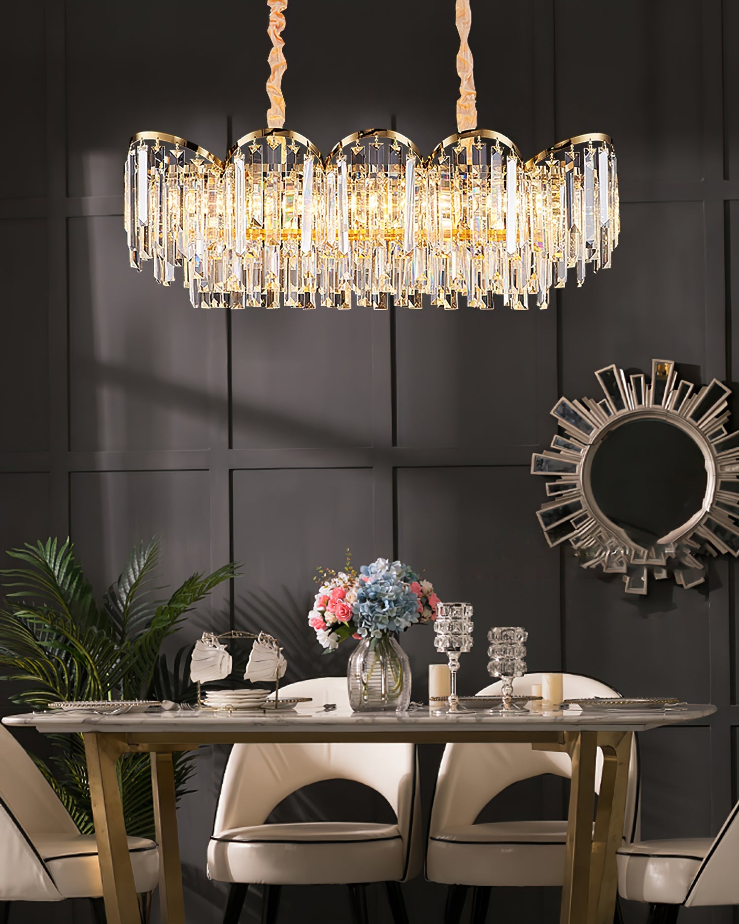 Vespera Crystal Cascade Lantern