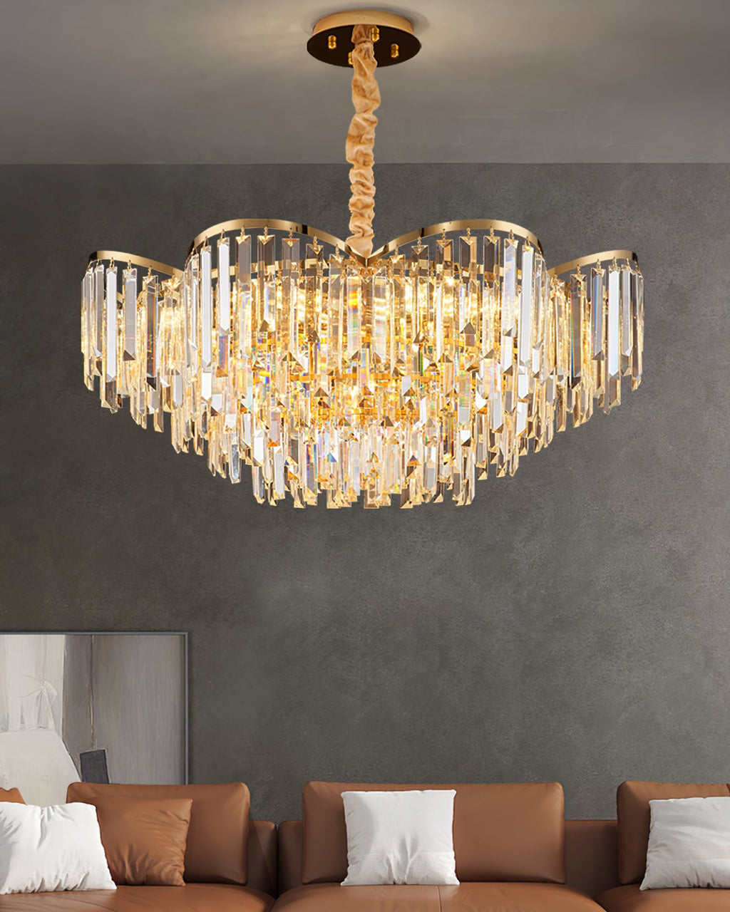 Vespera Crystal Cascade Lantern
