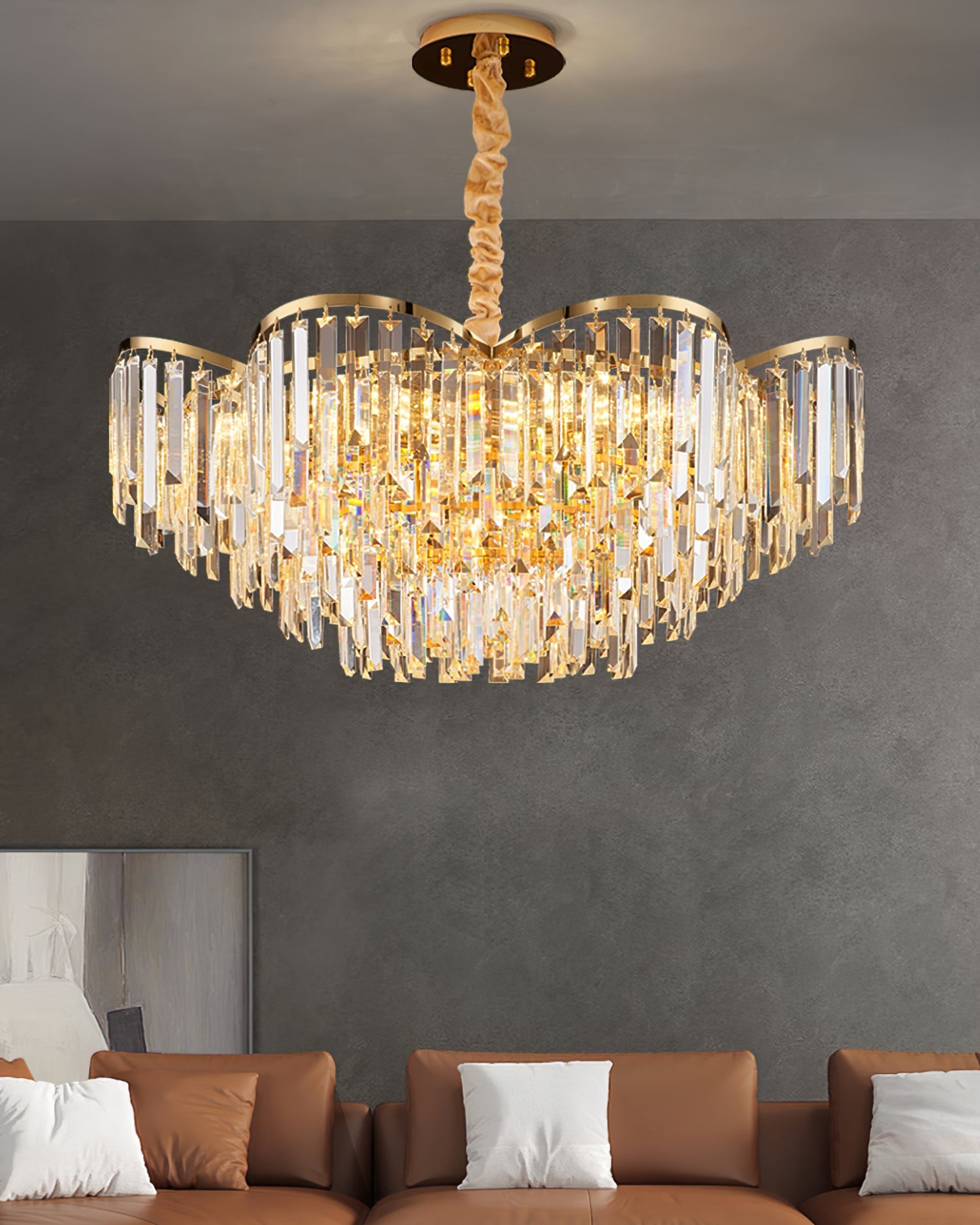 Vespera Crystal Cascade Lantern