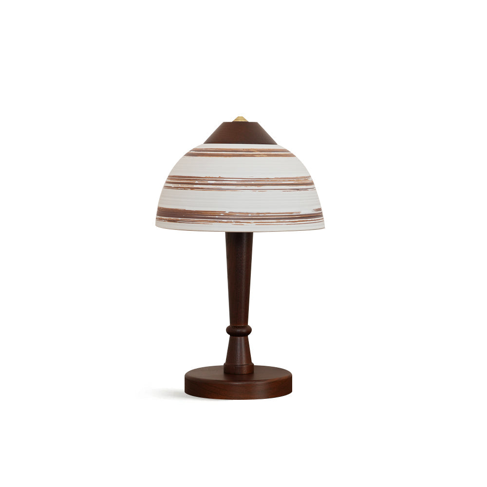 VANDERBILT VINTAGE GLASS TABLE LANTERN