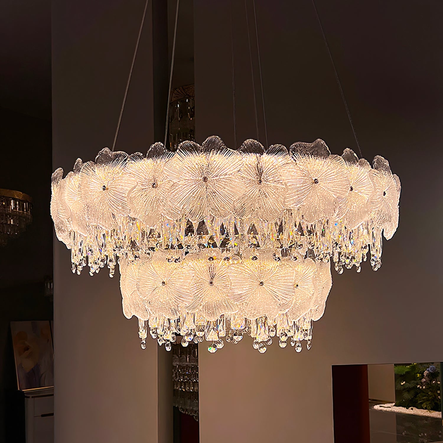 BRAMBLEFORD CRYSTAL ORBILLION CHANDELIER