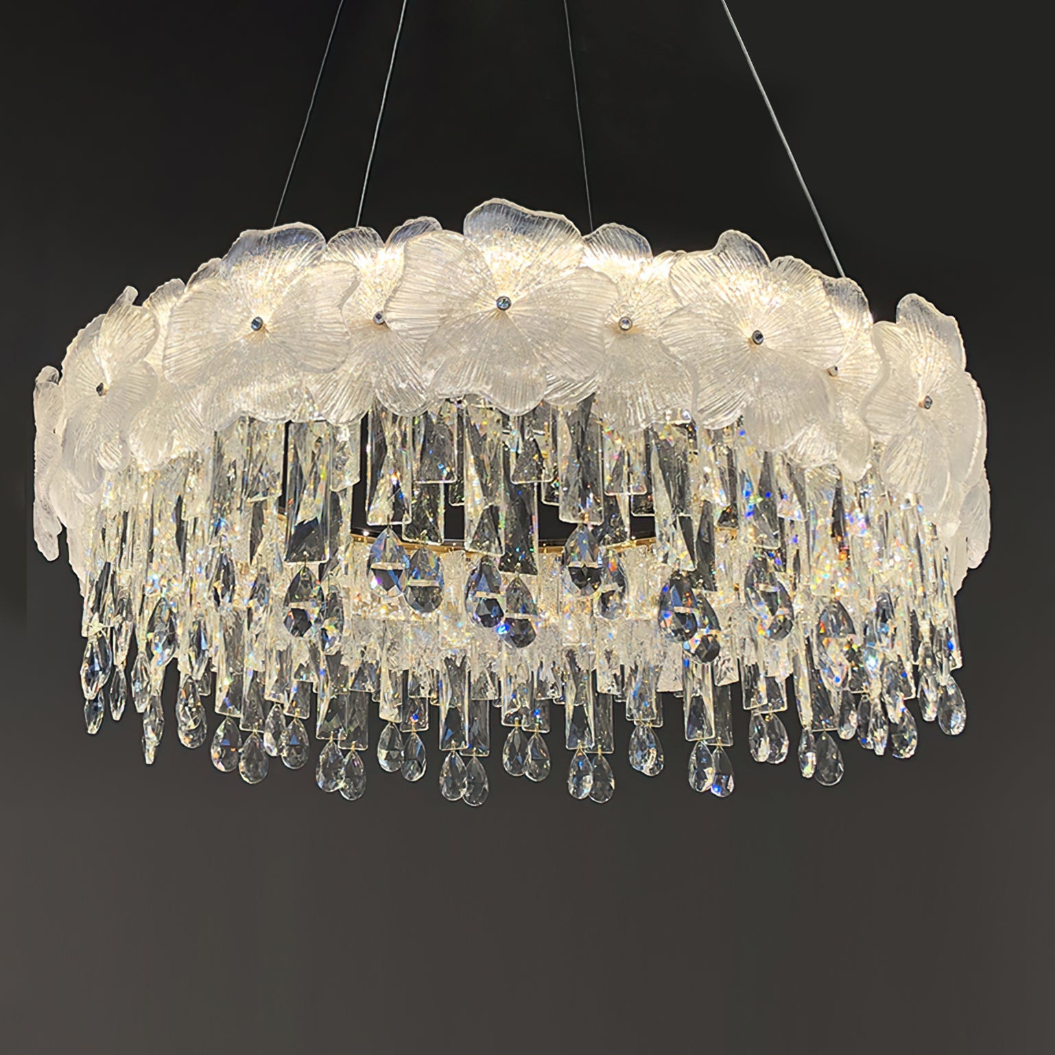 BRAMBLEFORD CRYSTAL ORBILLION CHANDELIER
