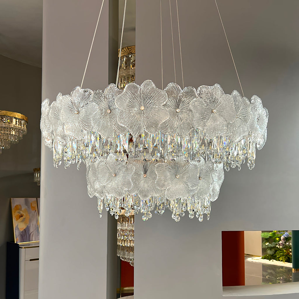 BRAMBLEFORD CRYSTAL ORBILLION CHANDELIER