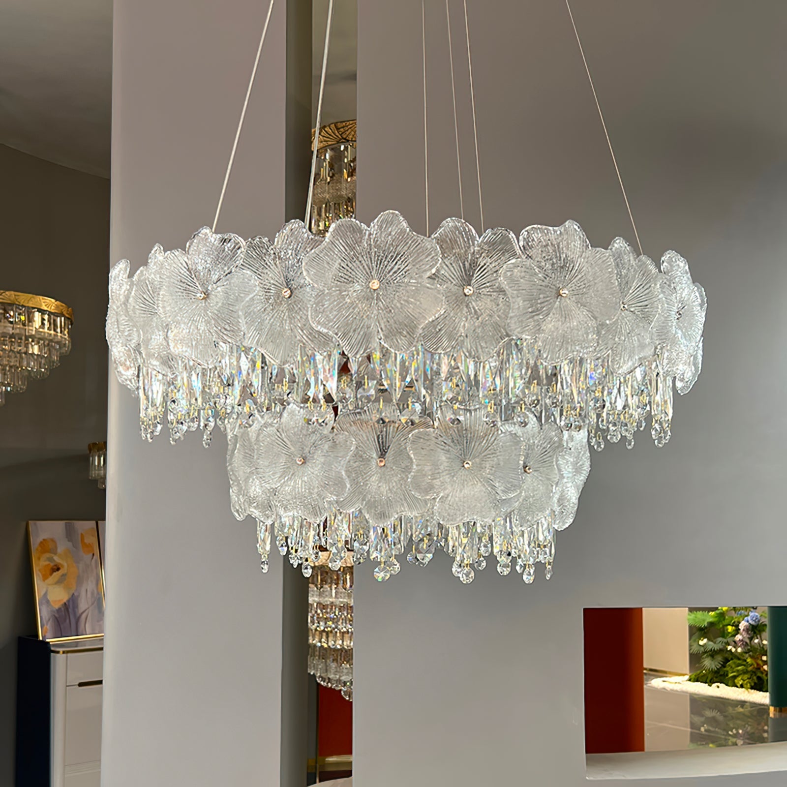 BRAMBLEFORD CRYSTAL ORBILLION CHANDELIER