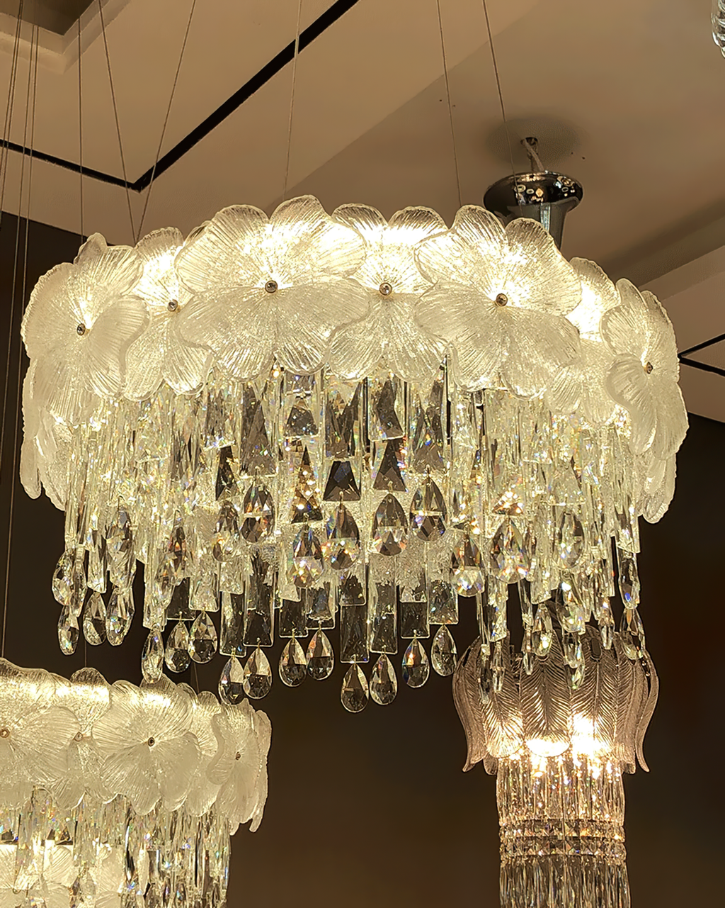 BRAMBLEFORD CRYSTAL ORBILLION CHANDELIER